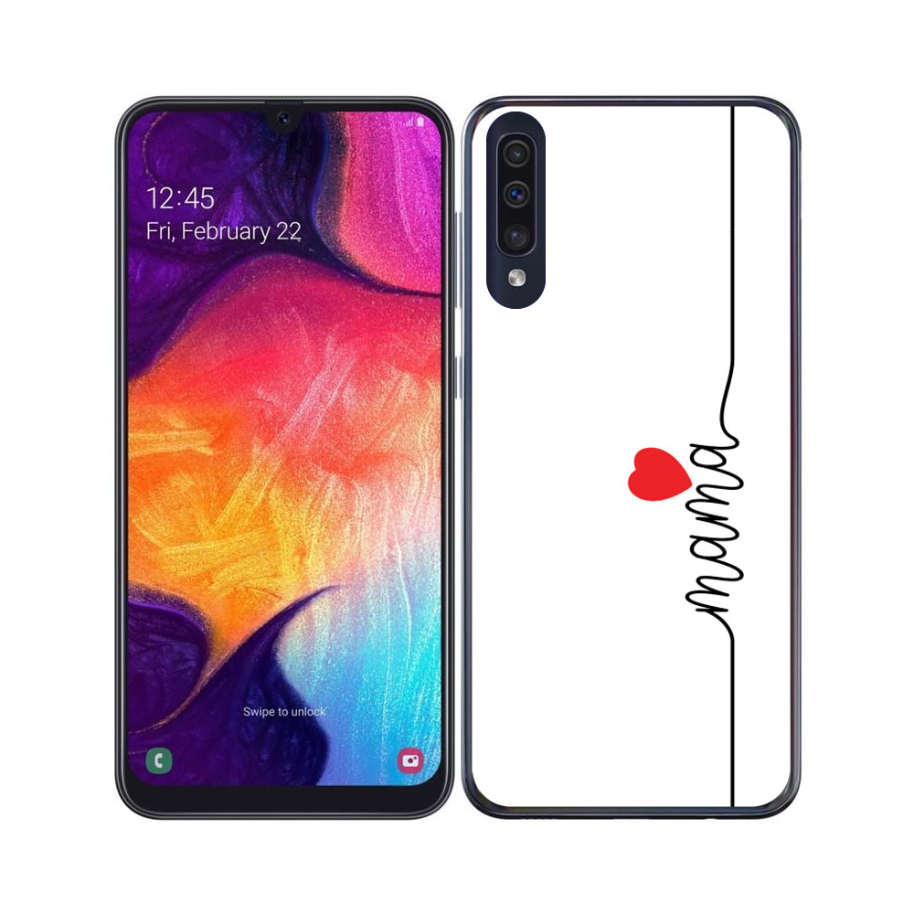 Levně MY ART Ochranný kryt Samsung Galaxy A50 MAMA (002)