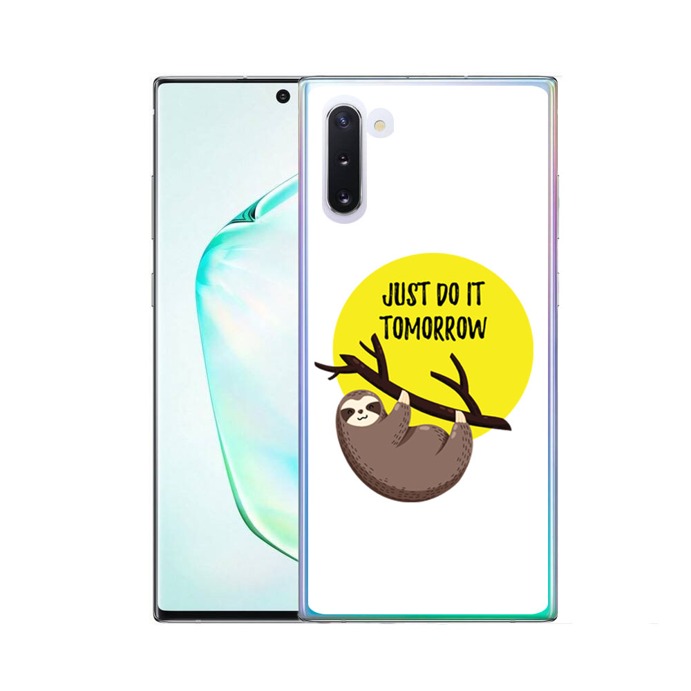 Levně MY ART Ochranný kryt Samsung Galaxy Note 10 Sloth (010)