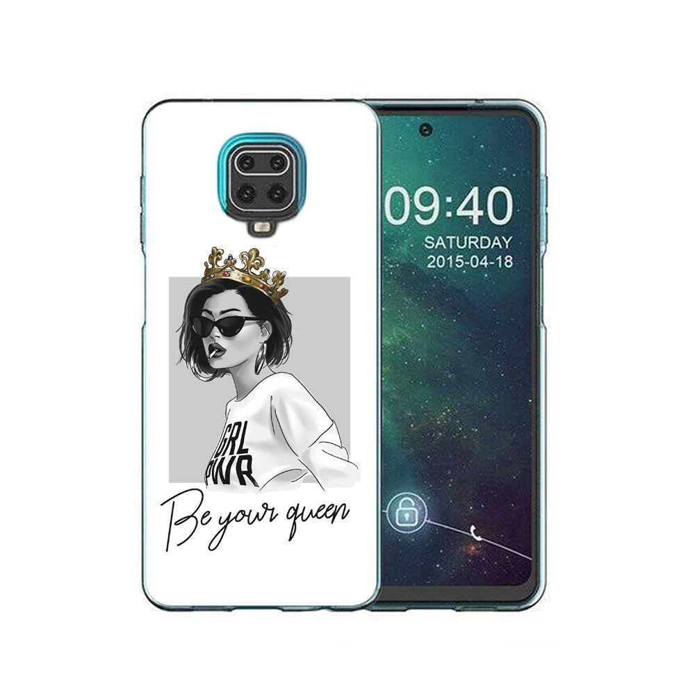 Levně MY ART Ochranný kryt Xiaomi Redmi Note 9S / Note 9 Pro QUEEN (139)