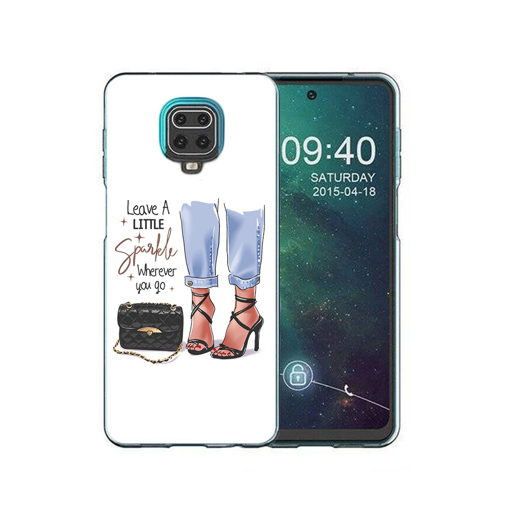 Levně MY ART Ochranný kryt Xiaomi Redmi Note 9S / Note 9 Pro SHOES (061)