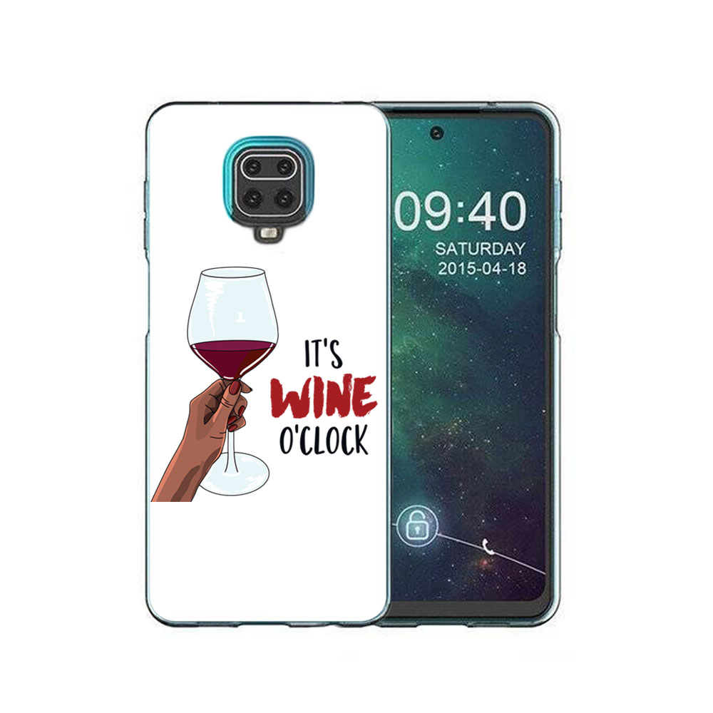 Levně MY ART Ochranný kryt Xiaomi Redmi Note 9S / Note 9 Pro WINE (007)