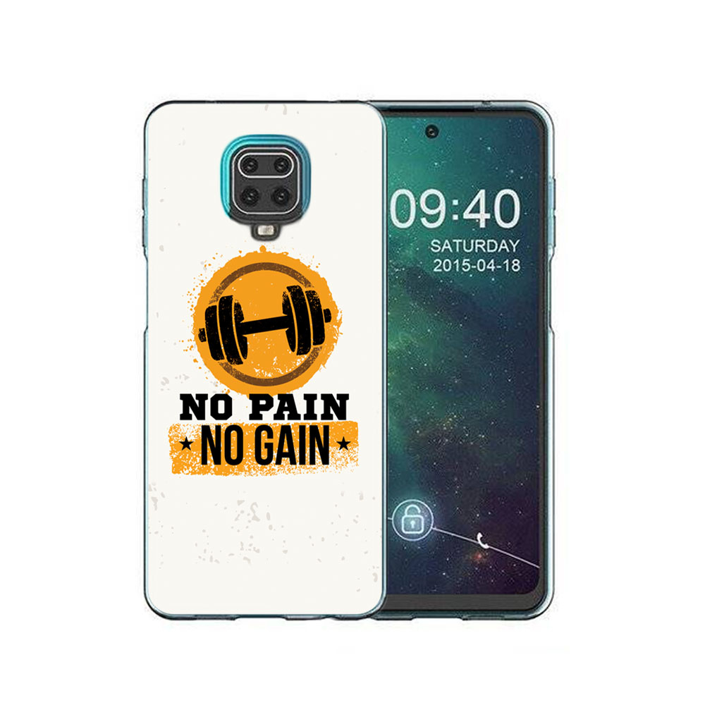 Levně MY ART Ochranný kryt Xiaomi Redmi Note 9S / Note 9 Pro GYM (005)