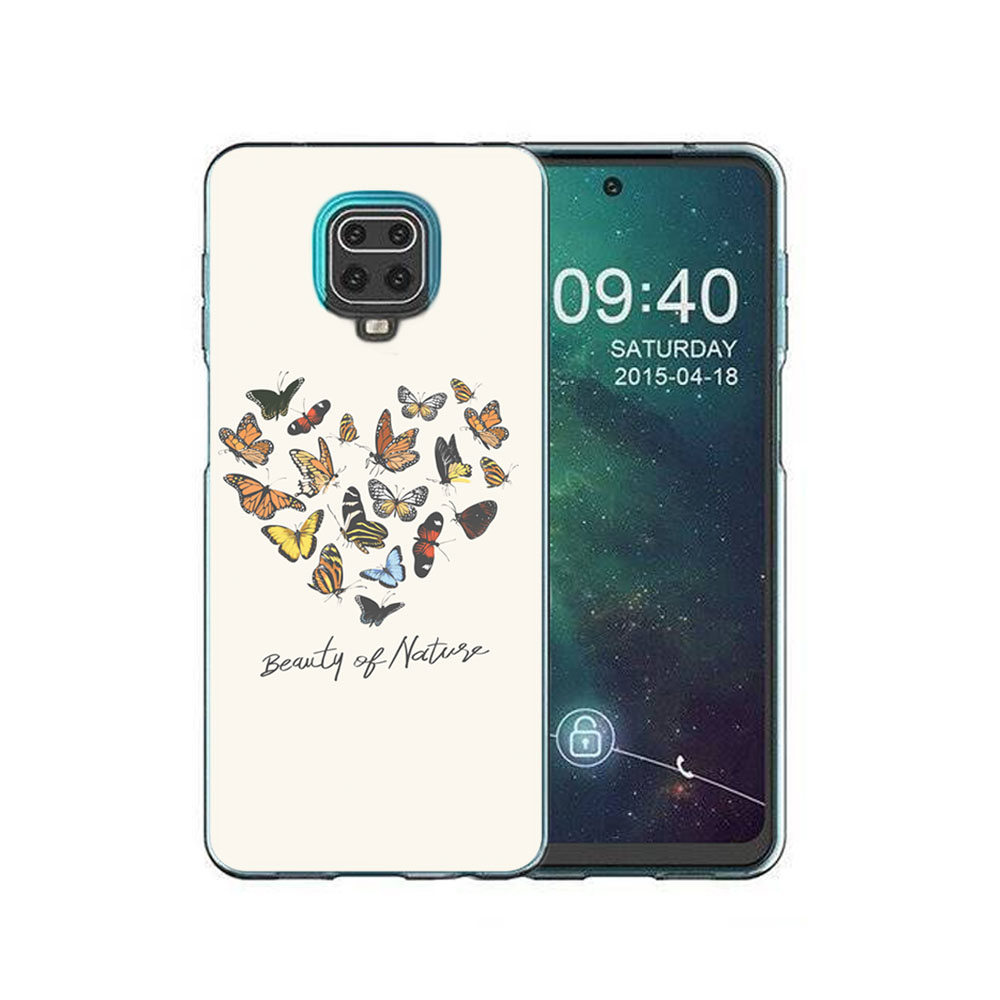 Levně MY ART Ochranný kryt Xiaomi Redmi Note 9S / Note 9 Pro BUTTERFLIES (026)