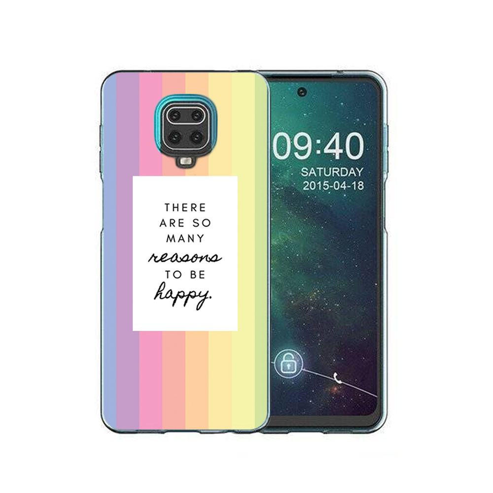 Levně MY ART Ochranný kryt Xiaomi Redmi Note 9S / Note 9 Pro REASONS (040)