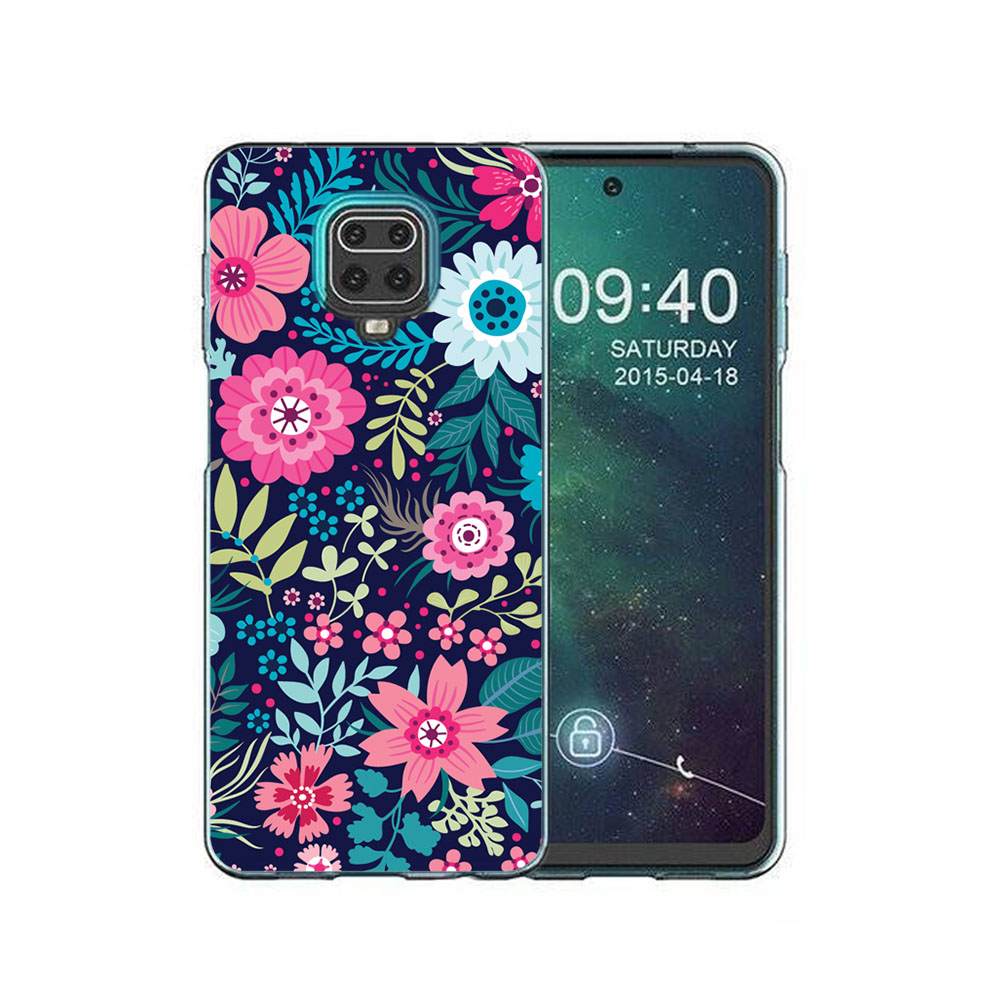 Levně MY ART Ochranný kryt Xiaomi Redmi Note 9S / Note 9 Pro FLORA (038)