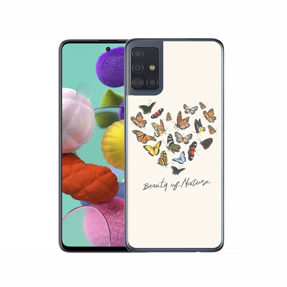 Levně MY ART Ochranný kryt Samsung Galaxy A71 BUTTERFLIES (026)
