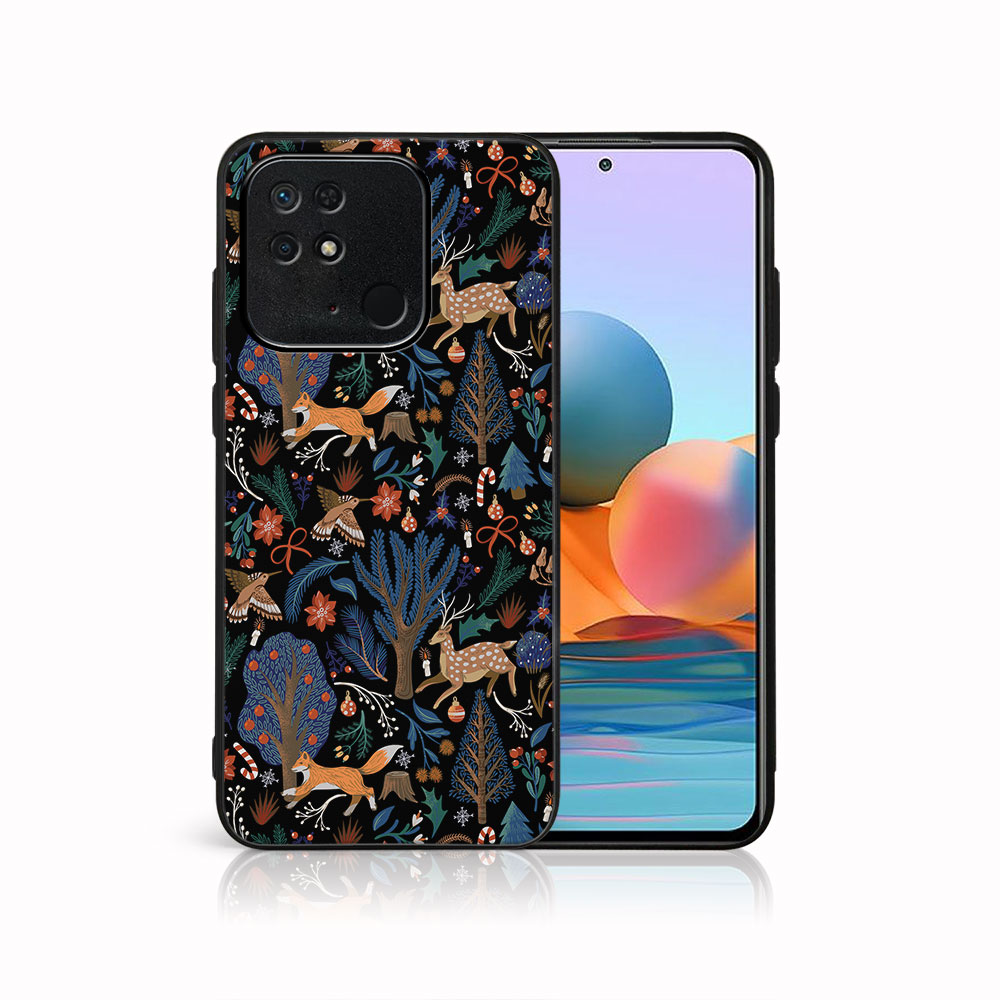 Levně MY ART Kryt s vánočním designem Xiaomi Redmi 10C WINTER (071)