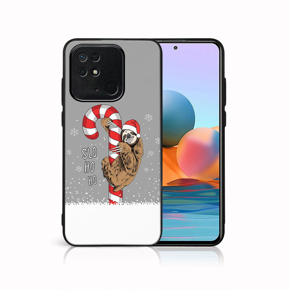 Levně MY ART Kryt s vánočním designem Xiaomi Redmi 10C CANDY (076)