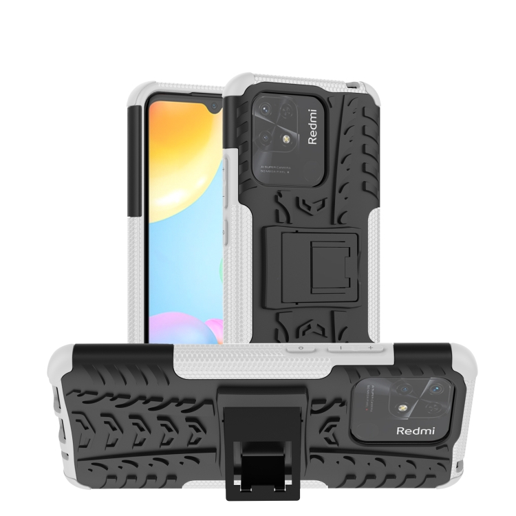 STAND Extra odolný obal Xiaomi Redmi 10C bílý
