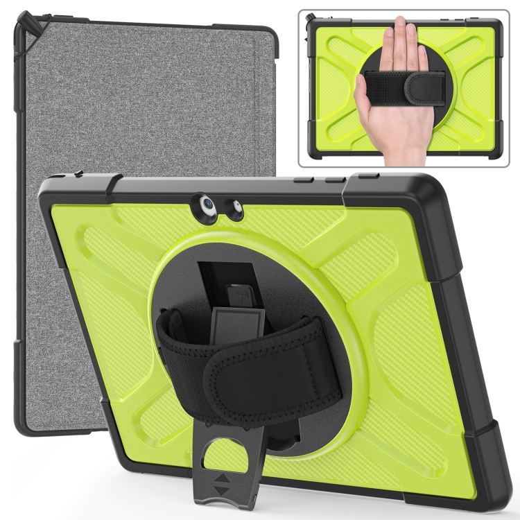 Levně STANDING ULTRA Odolný Kryt Microsoft Surface Go 4 / 3 / 2 / 1 zelený