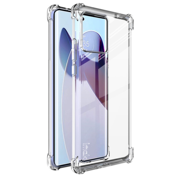 IMAK Ochranný silikonový kryt Motorola Edge 30 Ultra průhledný