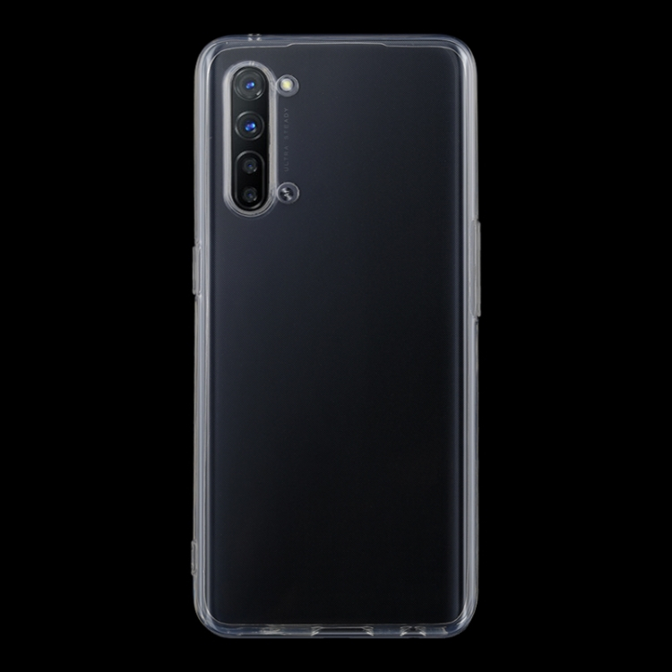 Levně Silikonový kryt OPPO Reno 3 průhledný