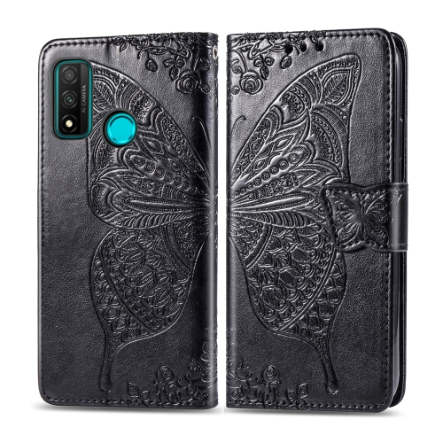 FORCELL ART Peňaženkový kryt Huawei P Smart 2020 BUTTERFLY černý