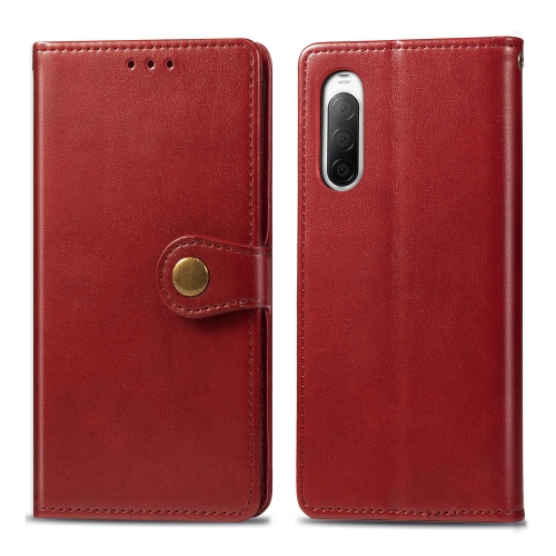 VSECHNONAMOBIL 26374
LEATHER BUCKLE Peňaženkový obal Sony Xperia 10 II červený