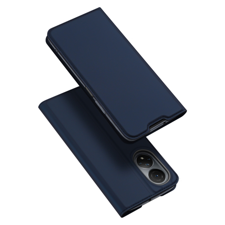 Levně DUX Peněženkový kryt Honor X7 modrý