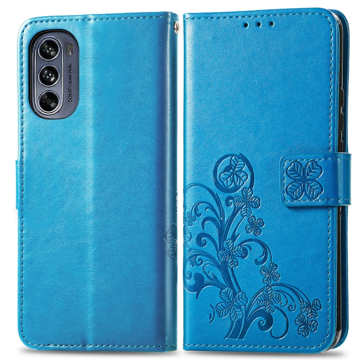 PROTEMIO 48451
ART Peněženkový kryt Motorola Moto G62 5G FLOWERS modrý