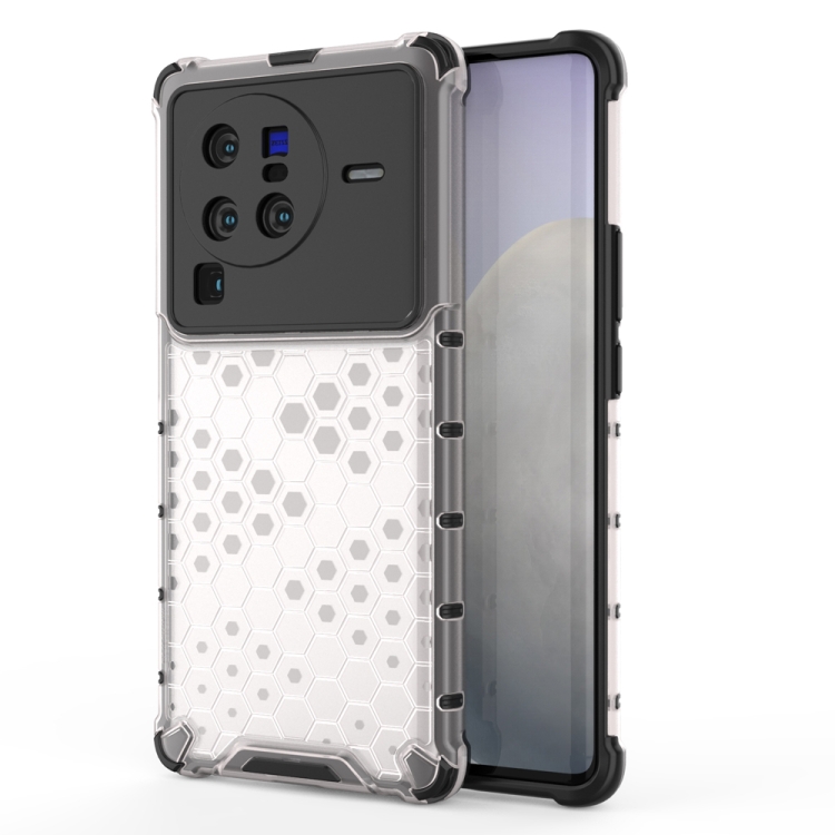HONEYCOMB Ochranný kryt Vivo X80 Pro bílý