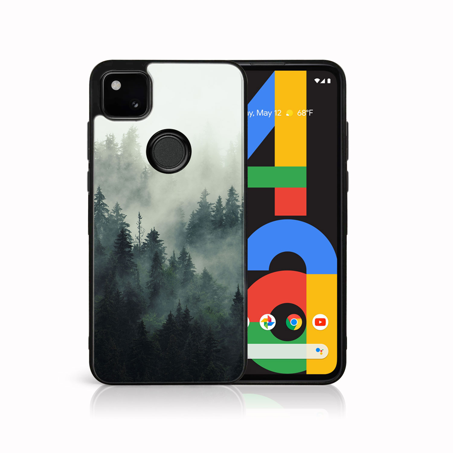 Levně MY ART Silikonový kryt Google Pixel 4a FOREST (003)