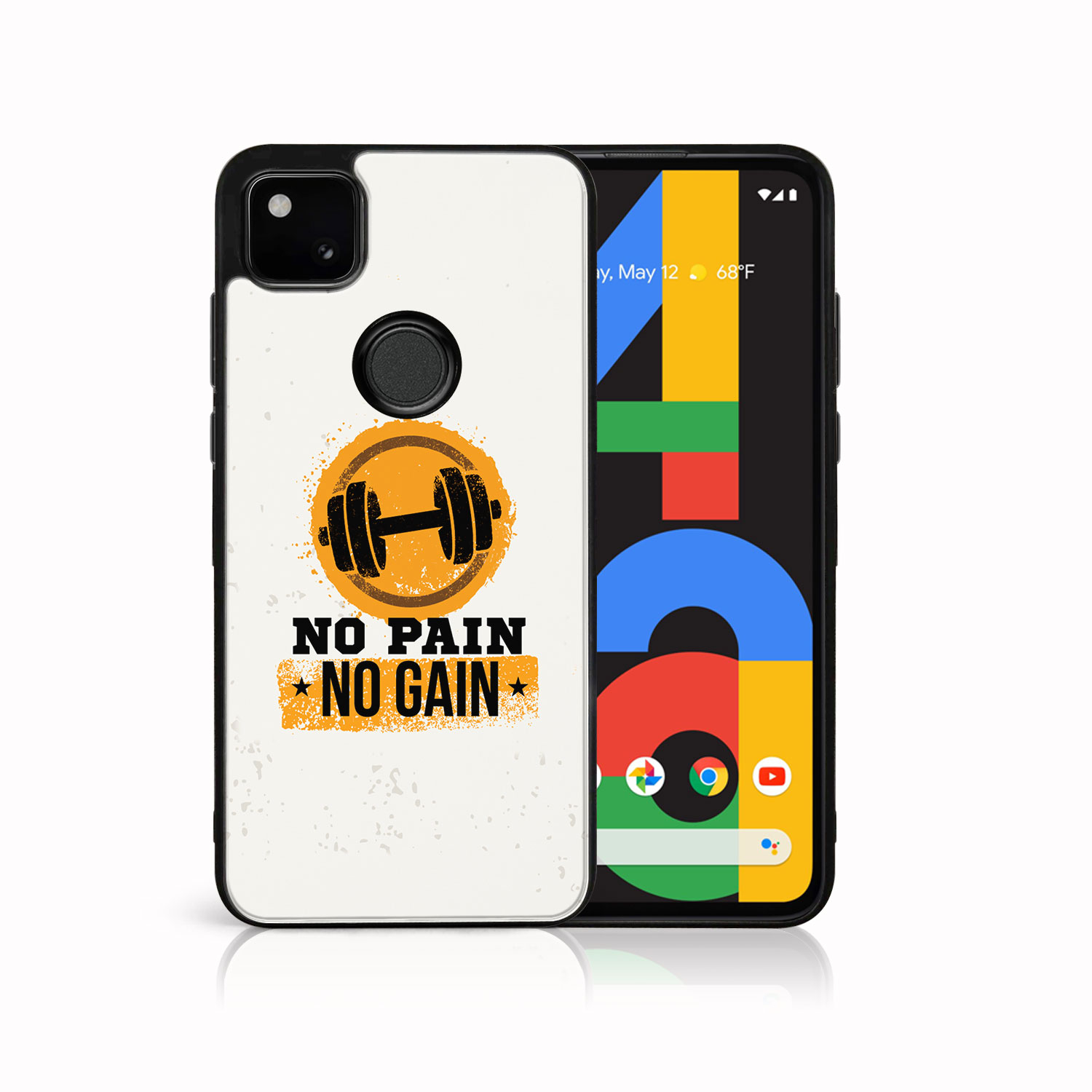 Levně MY ART Silikonový kryt Google Pixel 4a GYM (005)