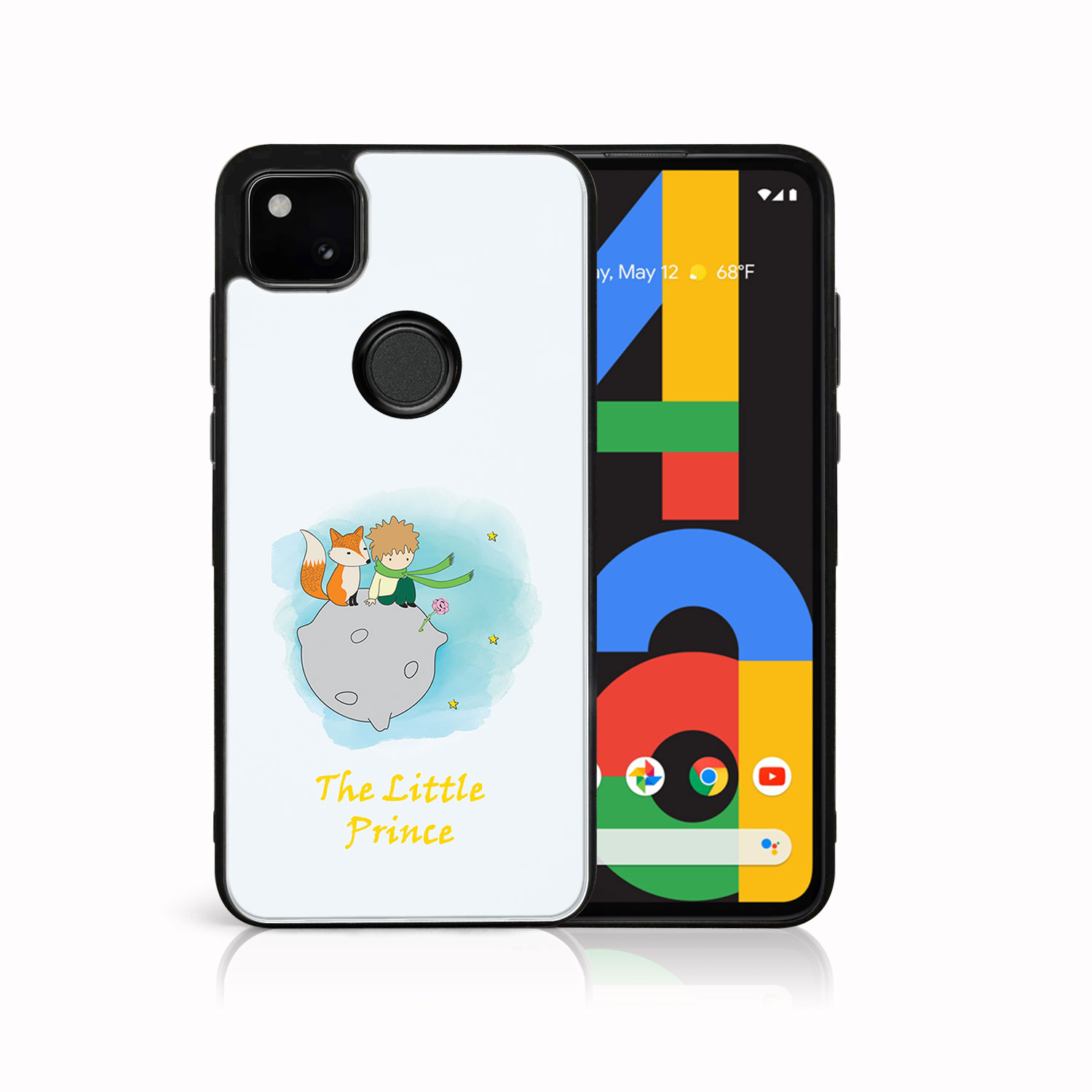 Levně MY ART Silikonový kryt Google Pixel 4a LITTLE PRINCE (028)