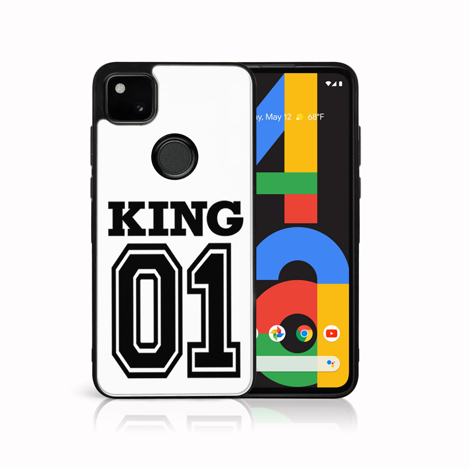 Levně MY ART Silikonový kryt Google Pixel 4a KING (029)