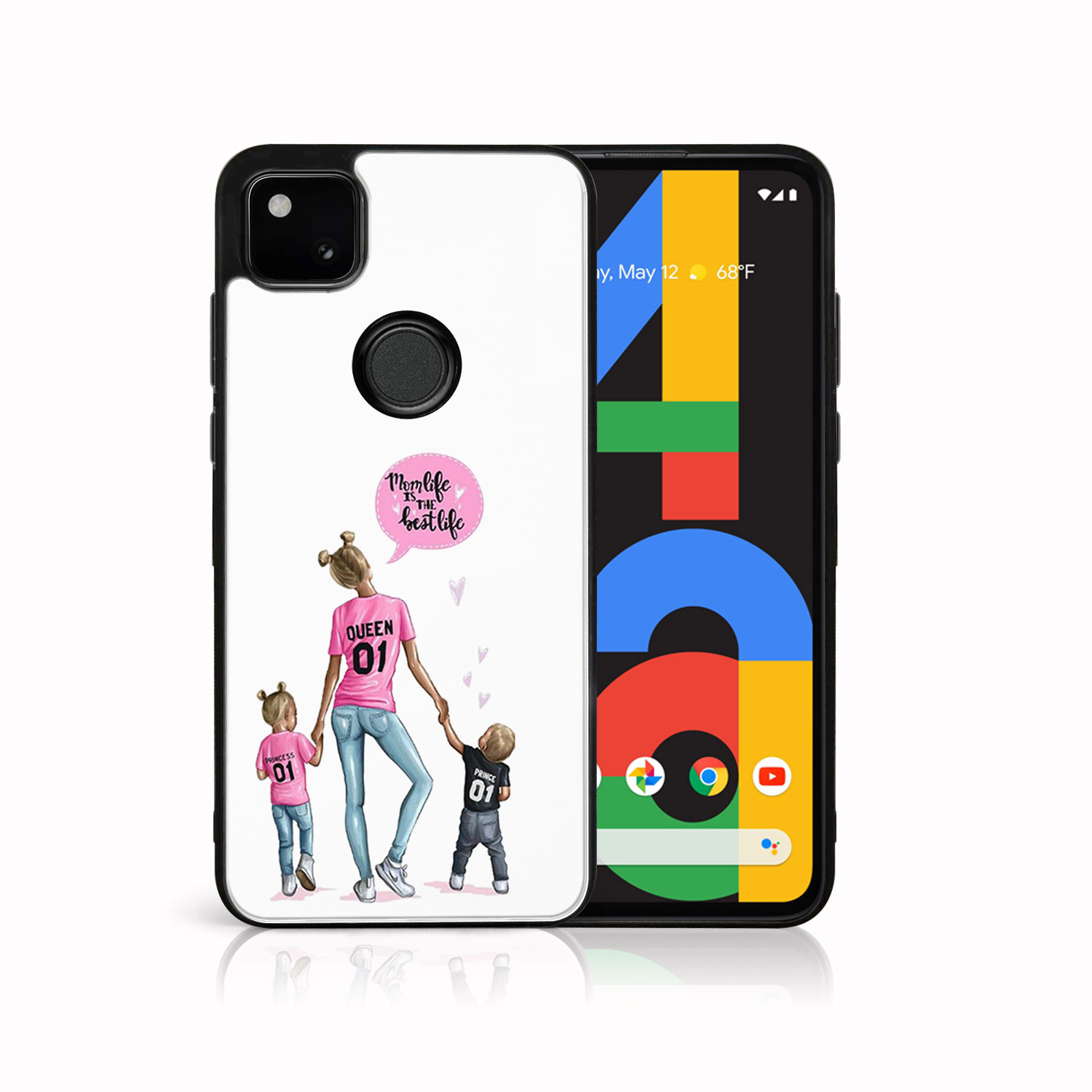 Levně MY ART Silikonový kryt Google Pixel 4a MOM (119)