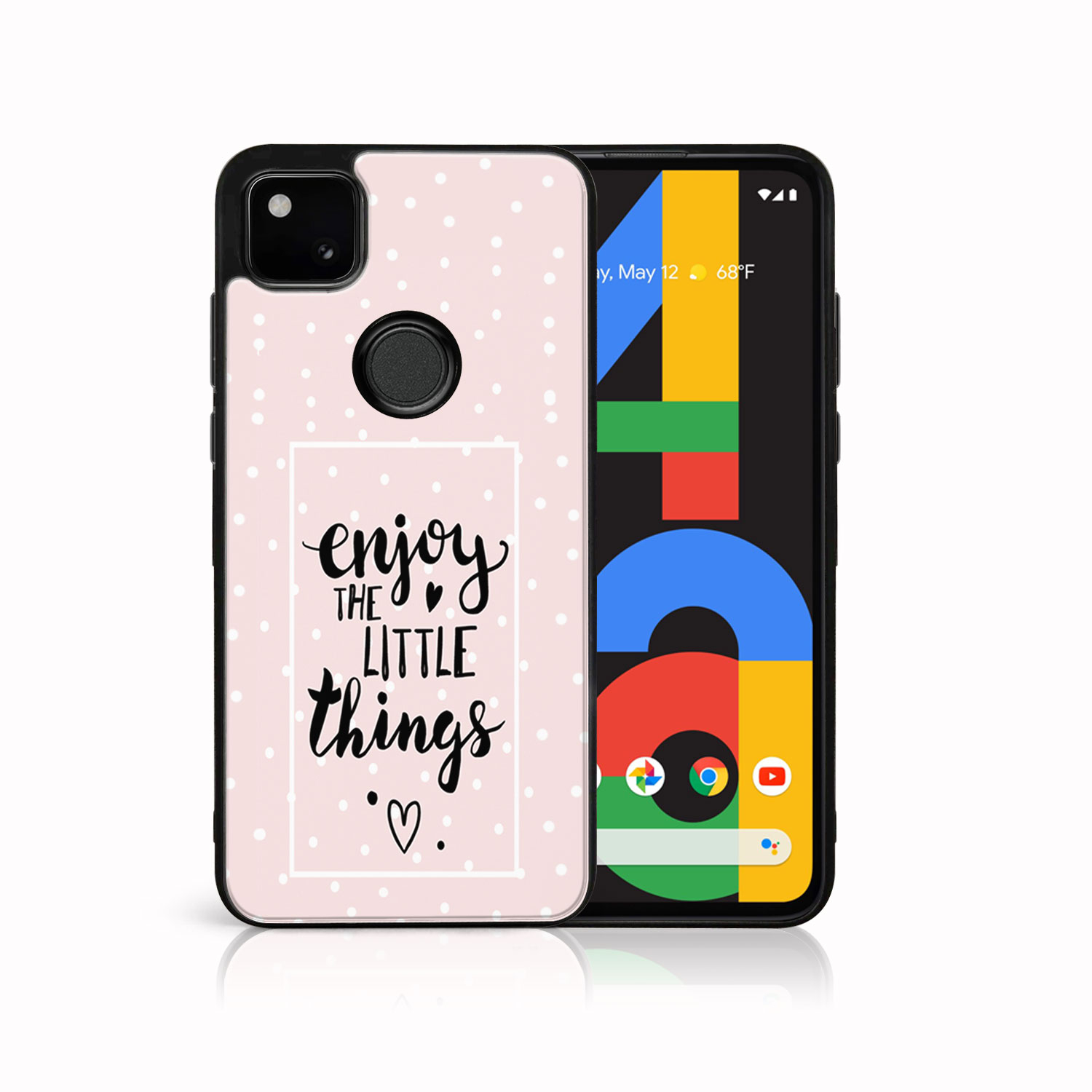 Levně MY ART Silikonový kryt Google Pixel 4a LITTLE THINGS (039)