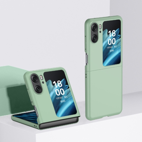 PLASTIC Ochranný plastový kryt OPPO Find N2 Flip světle zelený