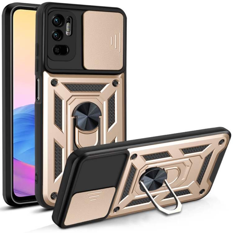 VSECHNONAMOBIL 46475
RING Obal s držákem pro Xiaomi Redmi Note 10 5G zlatý