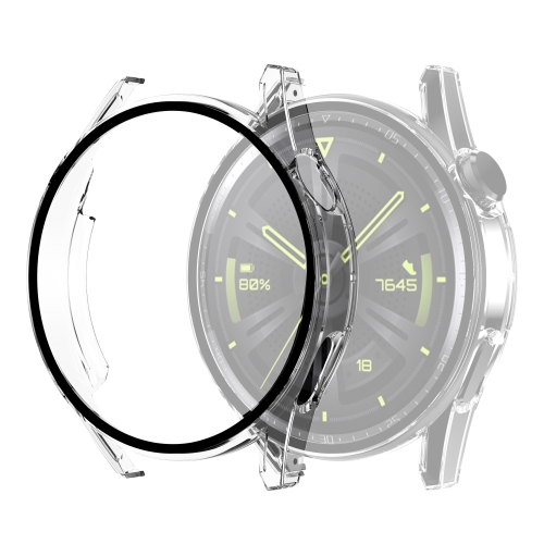 Plastový kryt s ochranným sklem pro Huawei Watch GT 3 46mm průhledný