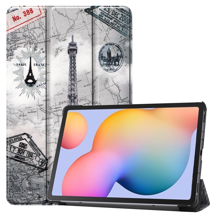 ART Zaklápacie puzdro pre Samsung Galaxy Tab S6 Lite 2024 / S6 Lite 2022 / S6 Lite EIFFEL TOWER