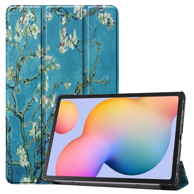 ART Zaklápacie puzdro pre Samsung Galaxy Tab S6 Lite 2024 / S6 Lite 2022 / S6 Lite APRICOT BLOSSOM