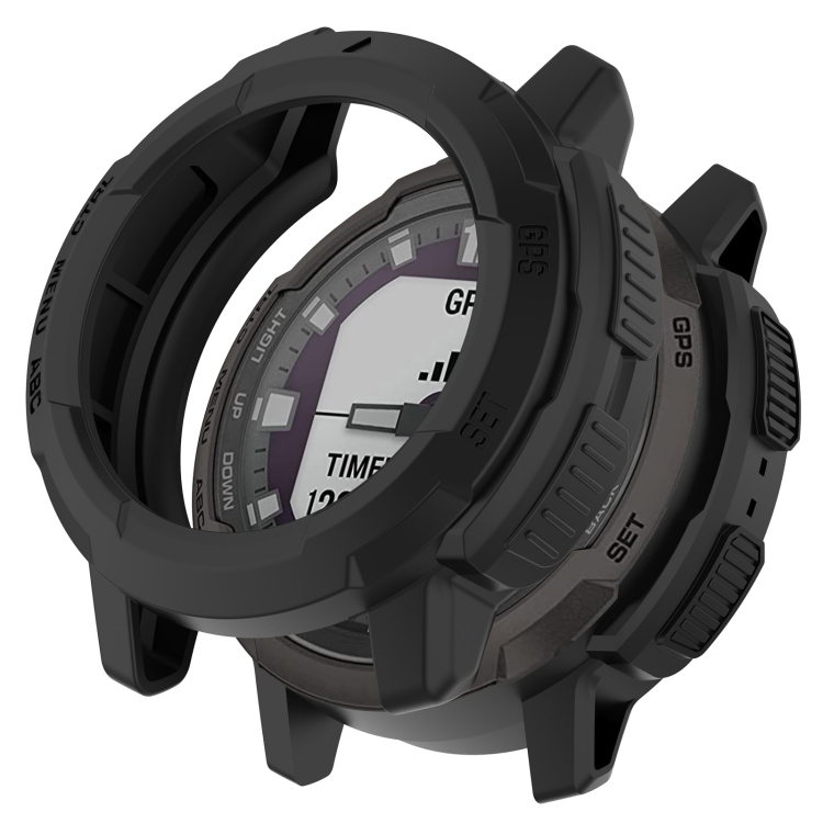 Levně TPU HALF COVER Kryt pro Garmin Instinct Crossover černý