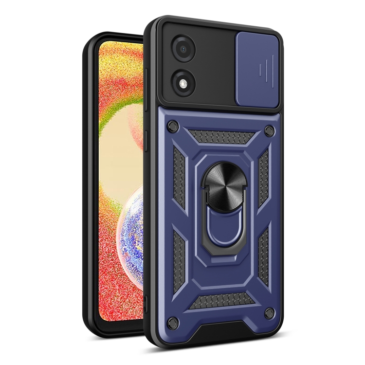 Levně RING CAMERA Kryt s držákem pro Motorola Moto E13 modrý