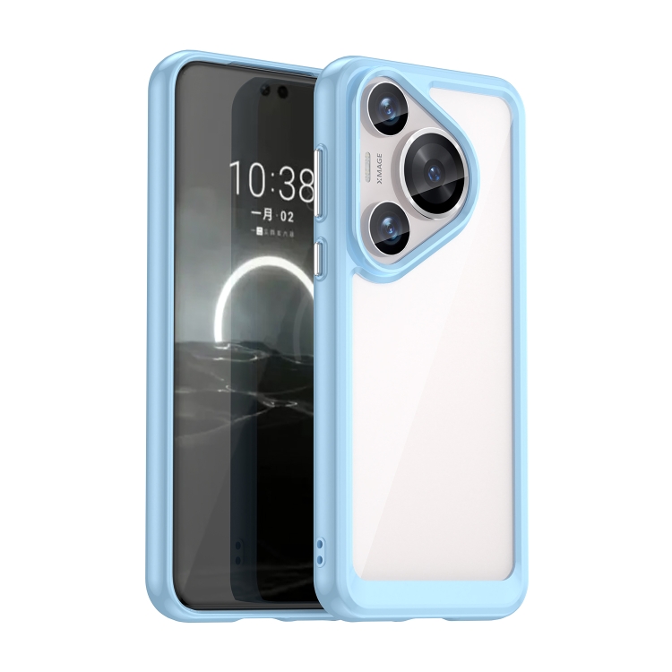 CRYSTAL Ochranný kryt pro Huawei Pura 70 Pro modrý