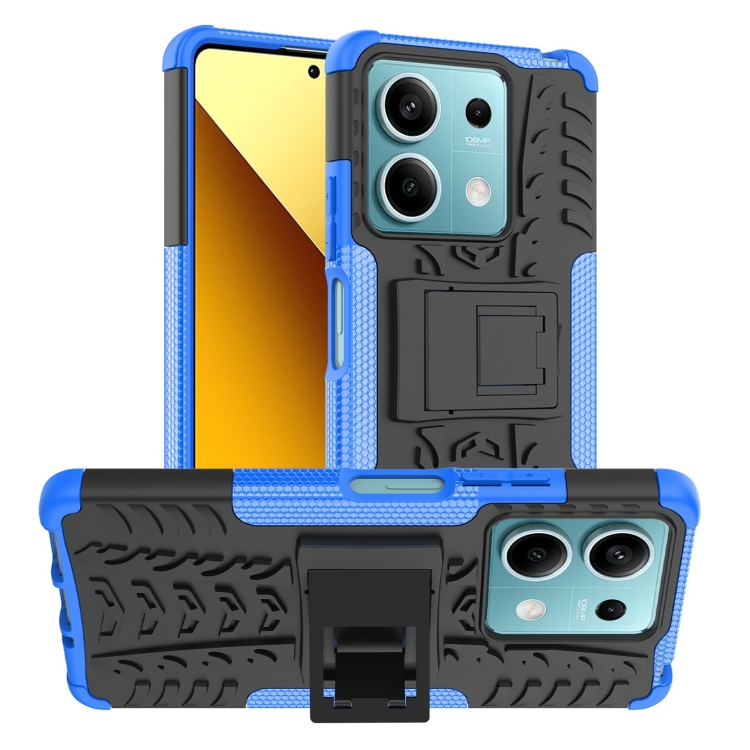 STAND Odolný ochranný kryt pro Xiaomi Redmi Note 13 5G modrý
