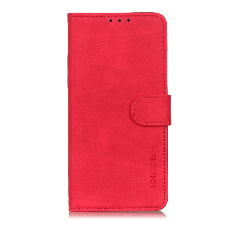 KHAZNEH RETRO Peněženkové pouzdro pro Xiaomi Poco X6 Pro 5G červené