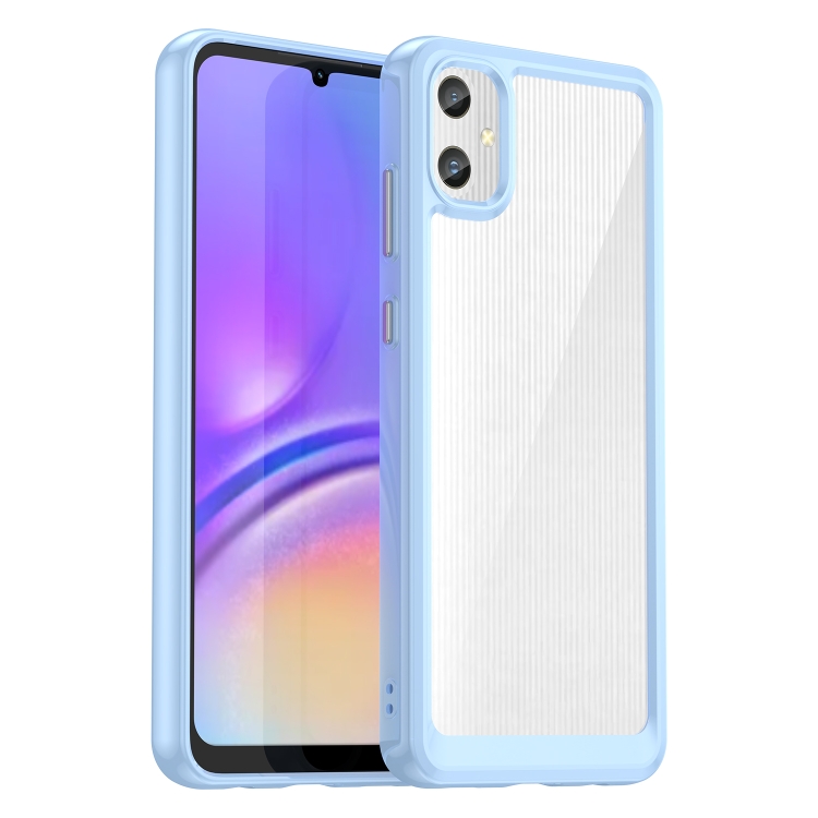 CRYSTAL Ochranný kryt pro Samsung Galaxy A05 tyrkysový