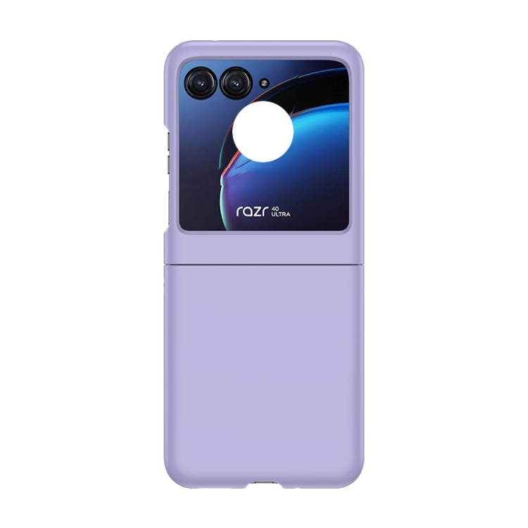 PLASTIC Ochranný plastový kryt pro Motorola Razr 50 fialový