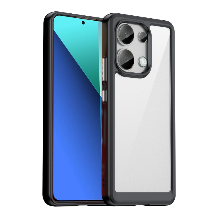 Levně CRYSTAL Ochranný kryt pro Xiaomi Redmi Note 13 černý