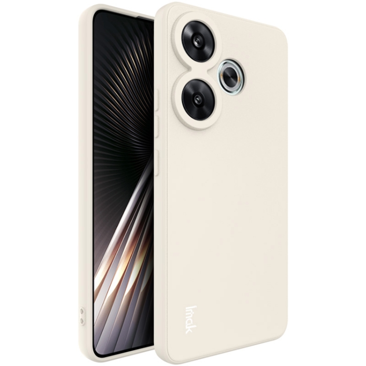 IMAK UC-4 Silikonový obal Xiaomi Poco F6 bílý