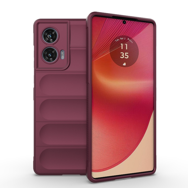 Levně STEPS Ochranný kryt pro Motorola Edge 50 Fusion bordový