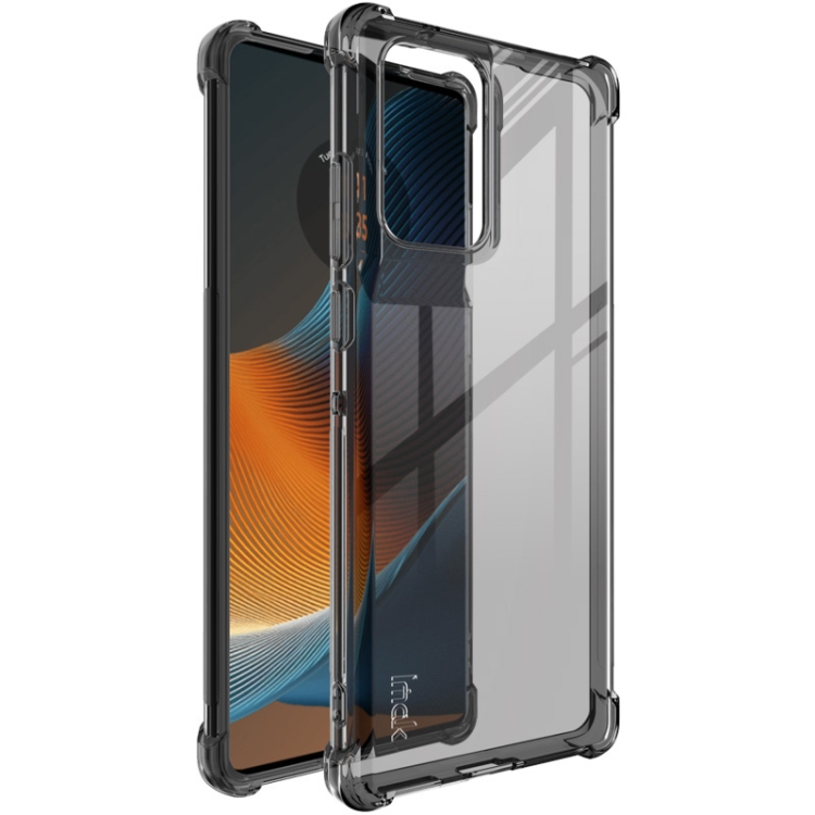 Levně IMAK Ochranný silikonový obal pro Motorola Edge 50 Fusion černý