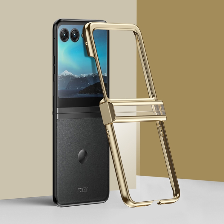 Levně ELECTRO Plastový obal pro Motorola Razr 50 zlatý