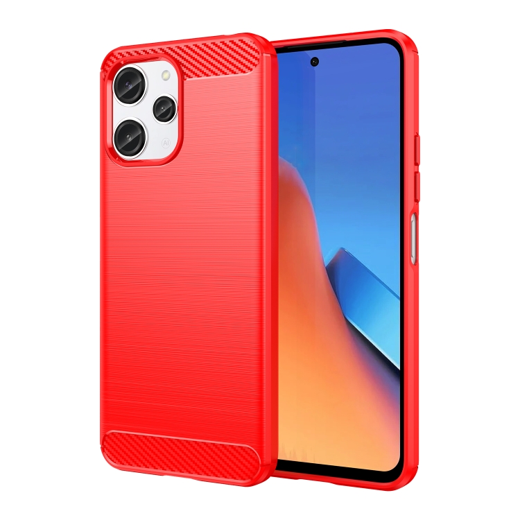 FLEXI TPU Ochranný kryt Xiaomi Redmi 12 5G červený