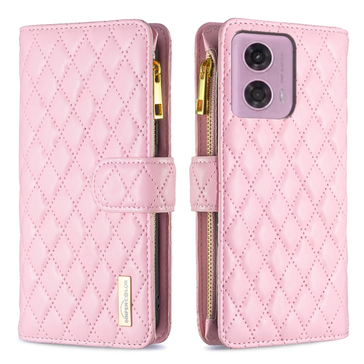LATTICE Ochranné pouzdro pro Motorola Moto G04/G24/G24 Power růžové