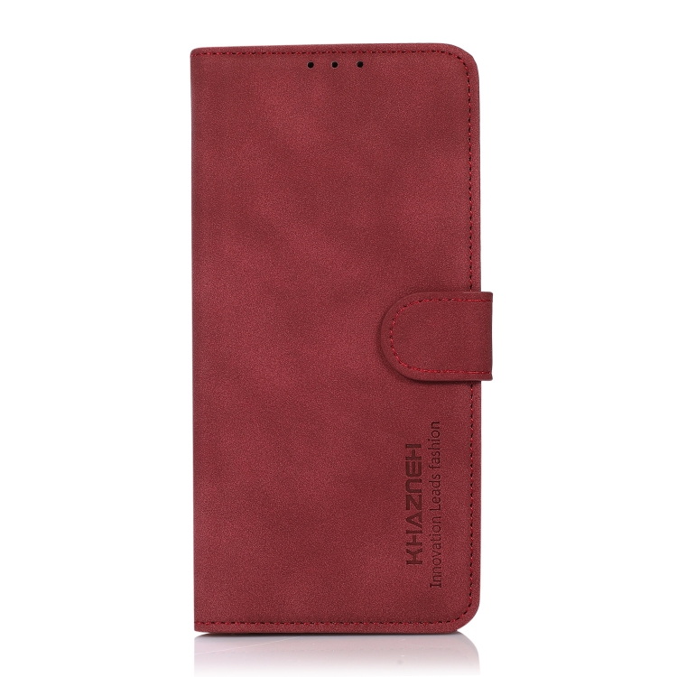 KHAZNEH MATTE Zaklápěcí pouzdro pro Motorola Edge 50 Ultra červené