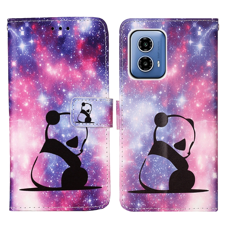 ART Peněženkový kryt pro Motorola Moto G34 5G PANDA