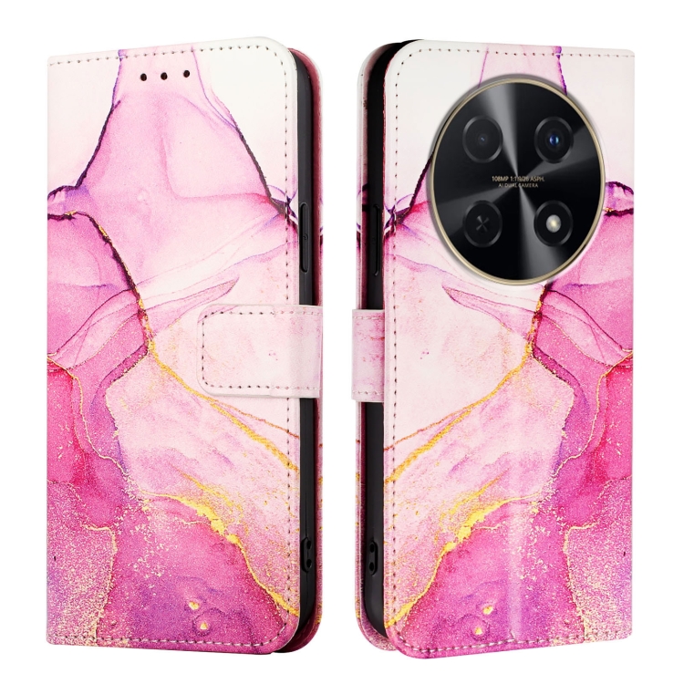 Levně ART MARBLE Peněženkový kryt pro Huawei Nova 12i PINK