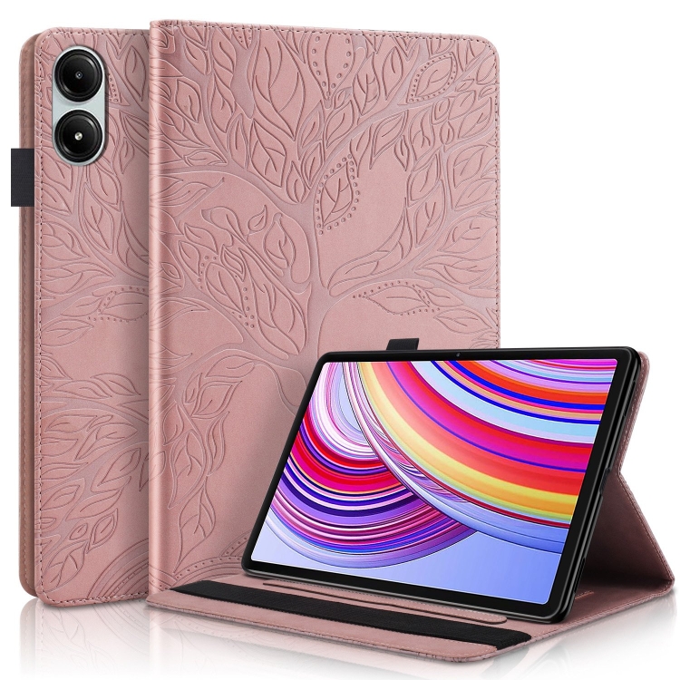 Levně ART TREE Zaklápěcí pouzdro pro Xiaomi Redmi Pad Pro / Pad Pro 5G růžové